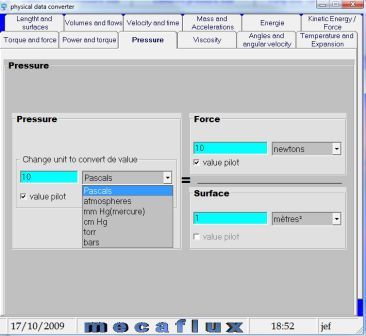 unit pressure converter integrated Mecaflux