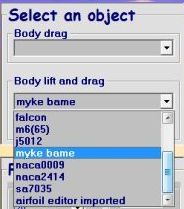 use profiles already built into MECAFLUX ( you just have to choose your profile ) 