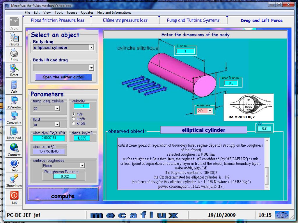 aerodynamic and hydrodynamic shapes