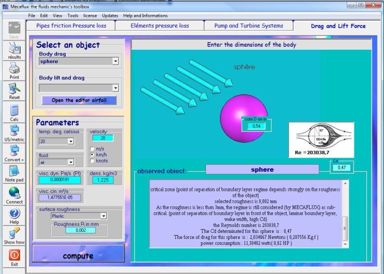 flows around a sphere