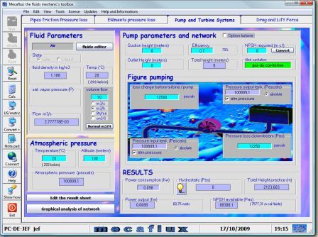 interface reseau pompes / turbines