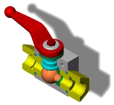 A plug valve causes minor head losses