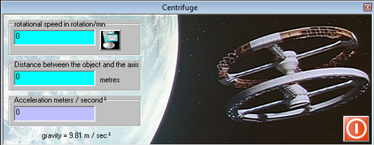 centrifuge mecaflux: calculator centrifugal force