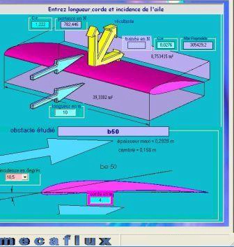 mecaflux wing calculation software